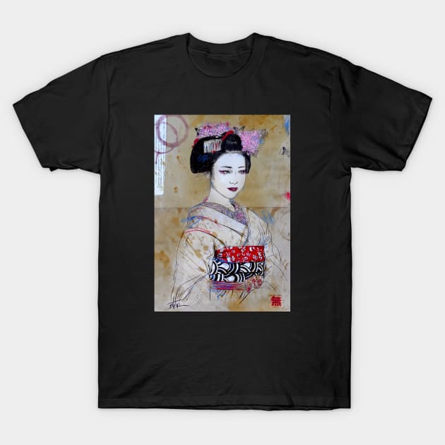 Kyoto Maiko T-Shirt by Loui Jover 